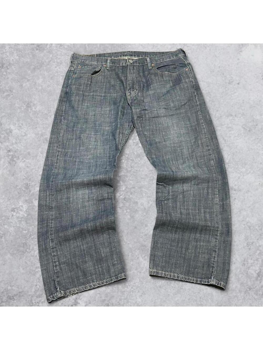 Y2K Levis 569 Loose Straight Baggy Jeans - 36x30